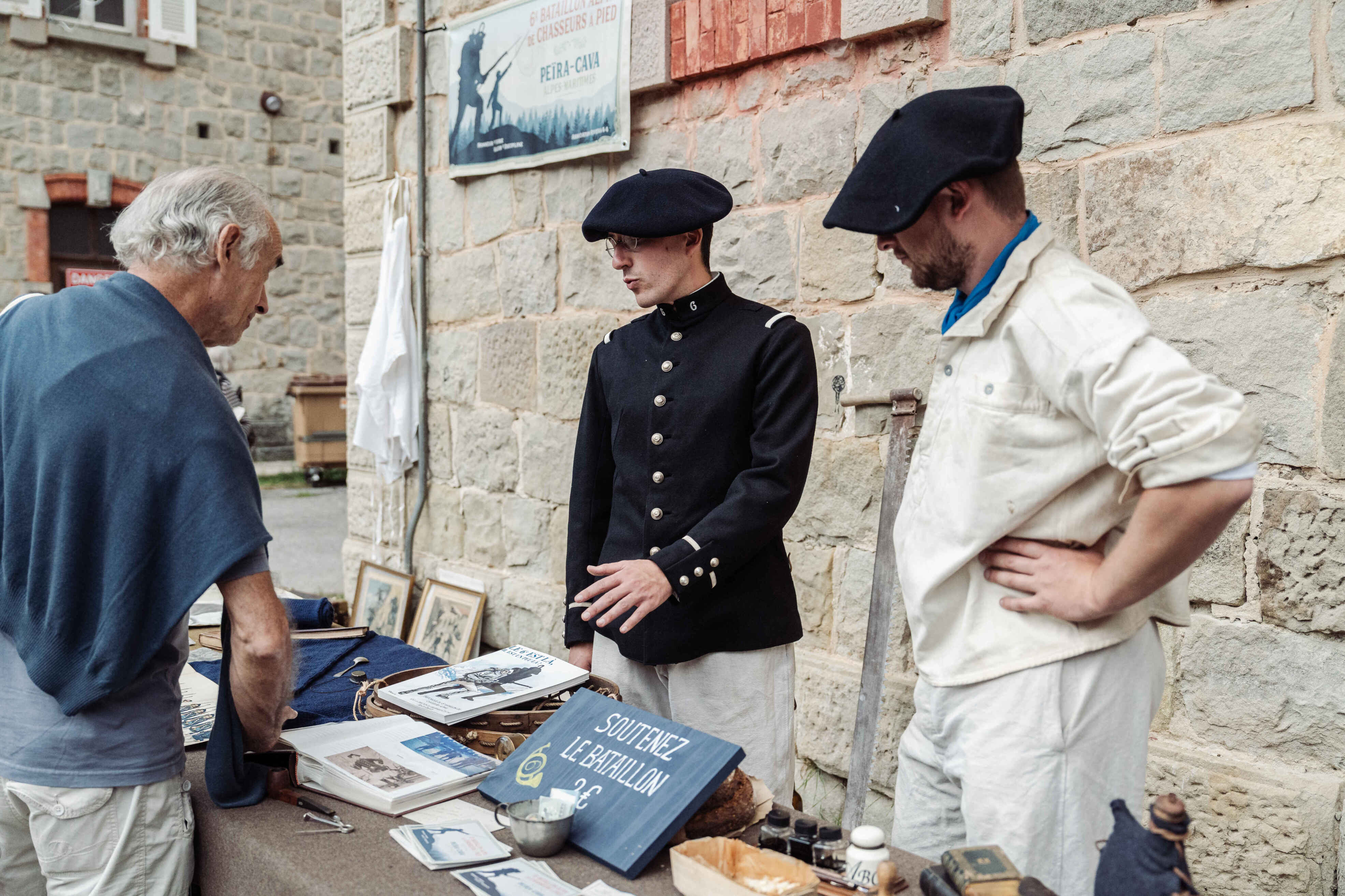 Photo de la reconstitution